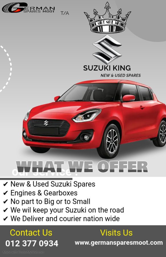 Suzuki New and Used Spares
