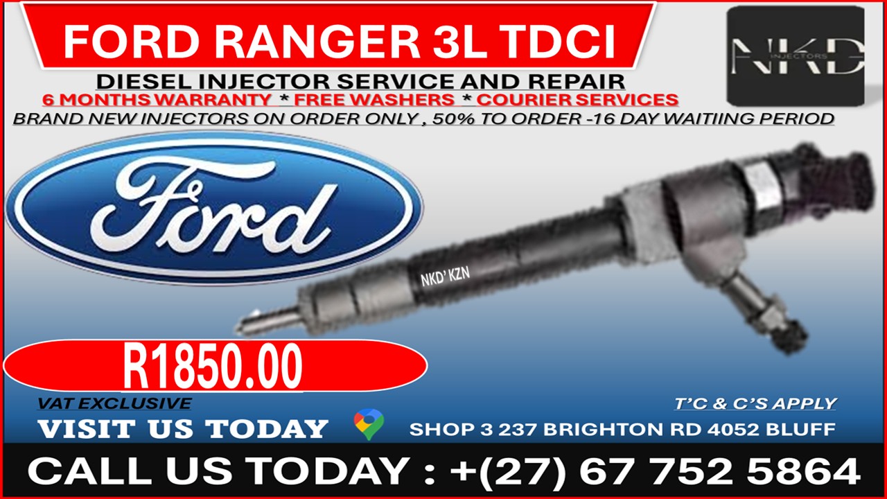 Ford Ranger 3.0L TDCI Diesel Injectors on Recondition - Private Seller Ford Ranger 3.0L TDCI Diesel Injectors on Recondition - Private Seller