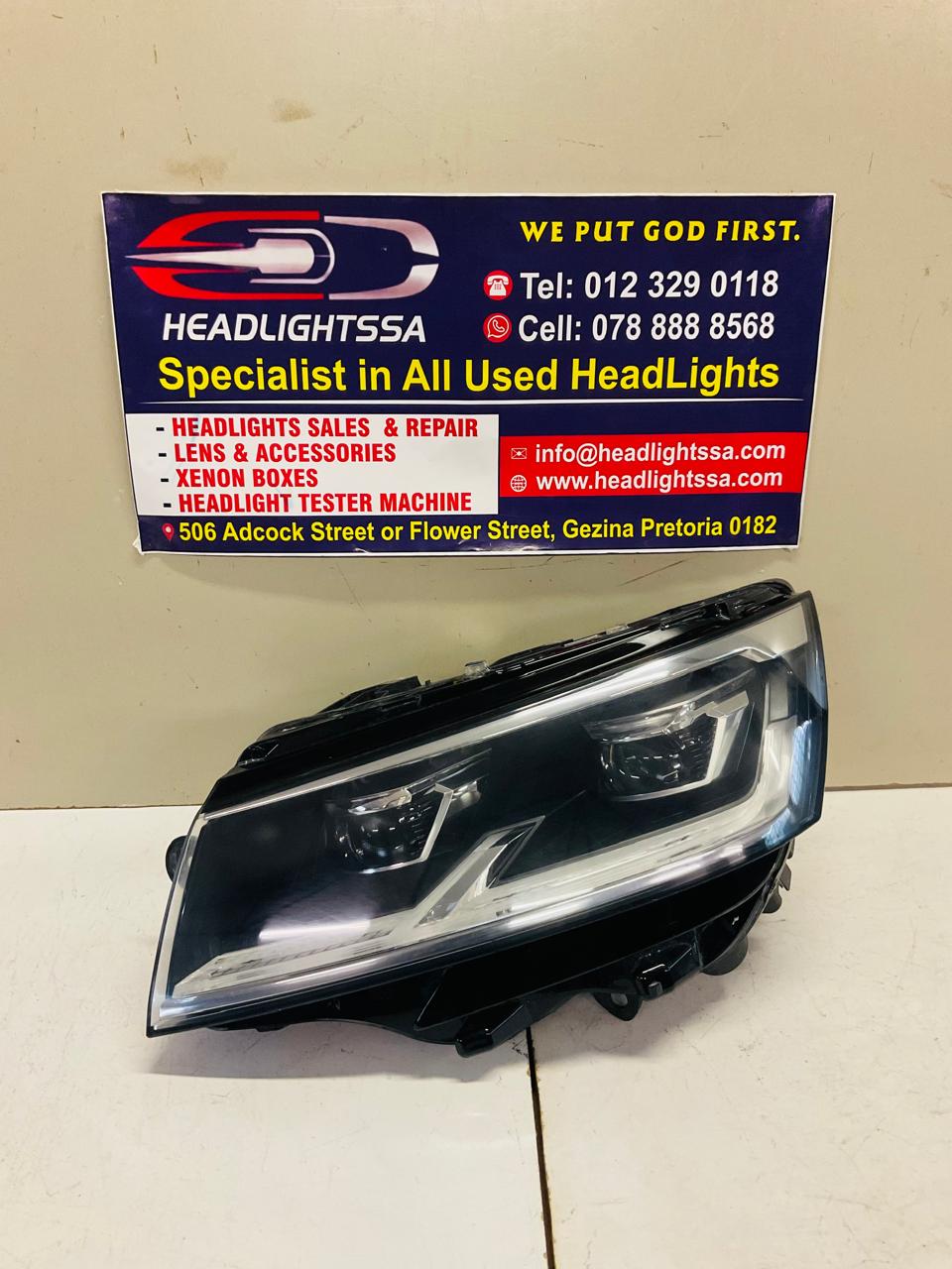 VW Transporter T6 facelift left side LED headlight - Private Seller VW Transporter T6 facelift left side LED headlight - Private Seller