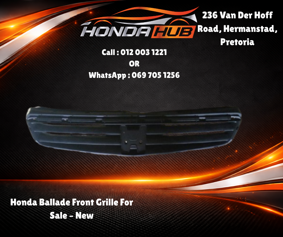 Honda Ballade Front Grille For Sale – New - Private Seller Honda Ballade Front Grille For Sale – New - Private Seller