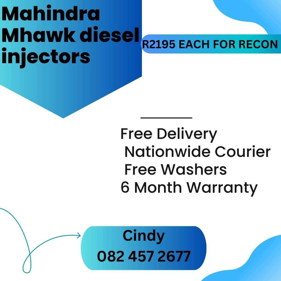 Mahindra Mhawk Diesel Injectirs For Sale - Private Seller Mahindra Mhawk Diesel Injectirs For Sale - Private Seller