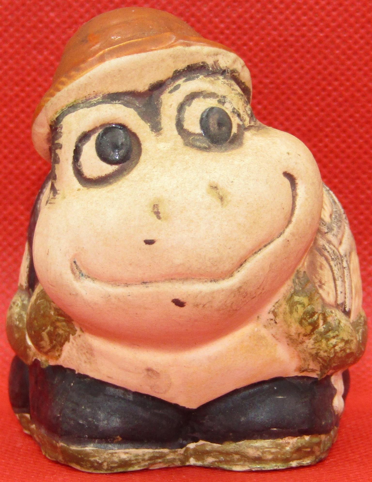 Vintage Ceramic Tortoise with Planter