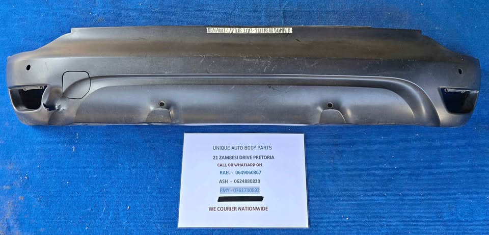 Renault Captur 2013 - 2022 Rear Bumper - Private Seller Renault Captur 2013 - 2022 Rear Bumper - Private Seller