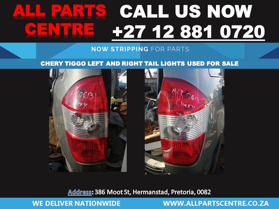 Chery Tiggo left and right tail lights used for sale