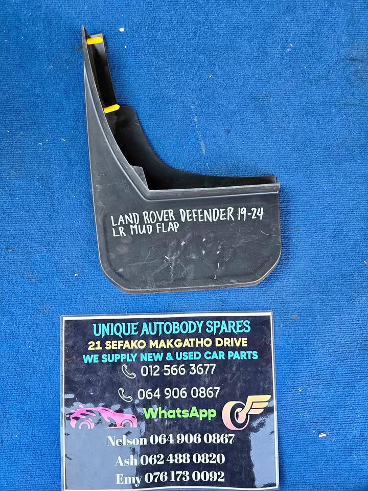Land Rover Defender Left Rear Mud Flap - Private Seller Land Rover Defender Left Rear Mud Flap - Private Seller