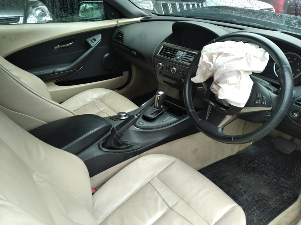 BMW 650i accident damaged engine starts - Private Seller BMW 650i accident damaged engine starts - Private Seller