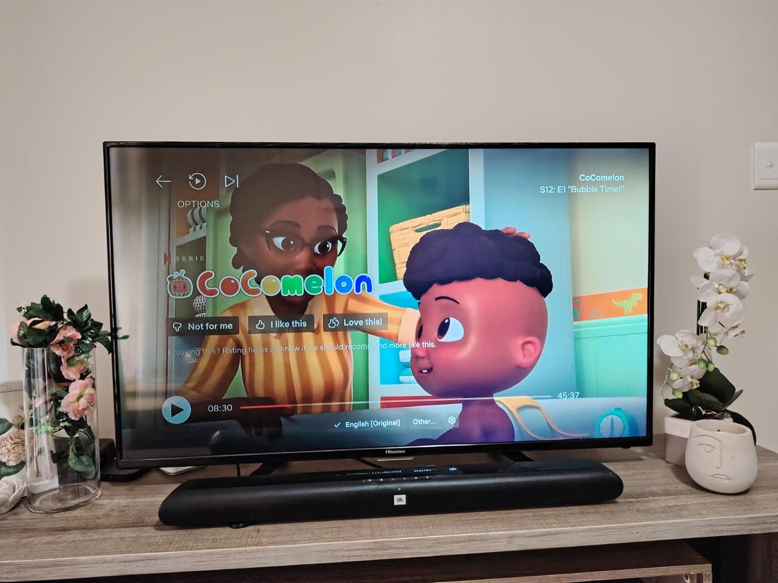 49 Inch Hisense TV with Google Box