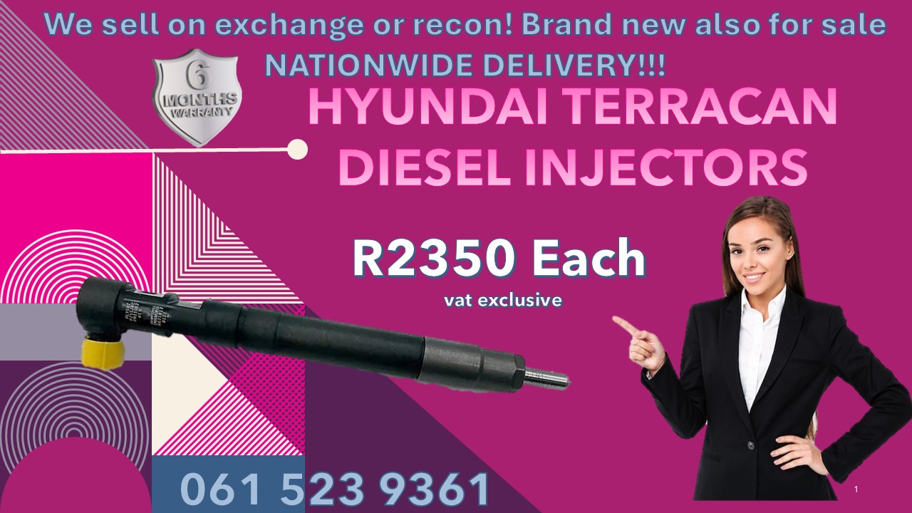 HYUNDAI TERRACAN 2.9 INJECTORS FOR SALE - Private Seller HYUNDAI TERRACAN 2.9 INJECTORS FOR SALE - Private Seller