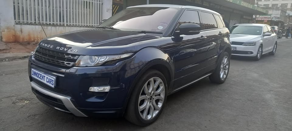 2012 RANGE ROVER EVOQUE Si4 AUTOMATIC TRANSMISSION, BLUE COLOUR, 96000KM