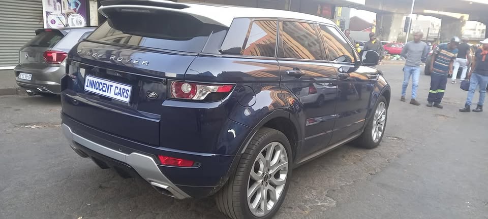 2012 RANGE ROVER EVOQUE Si4 AUTOMATIC TRANSMISSION, BLUE COLOUR, 96000KM