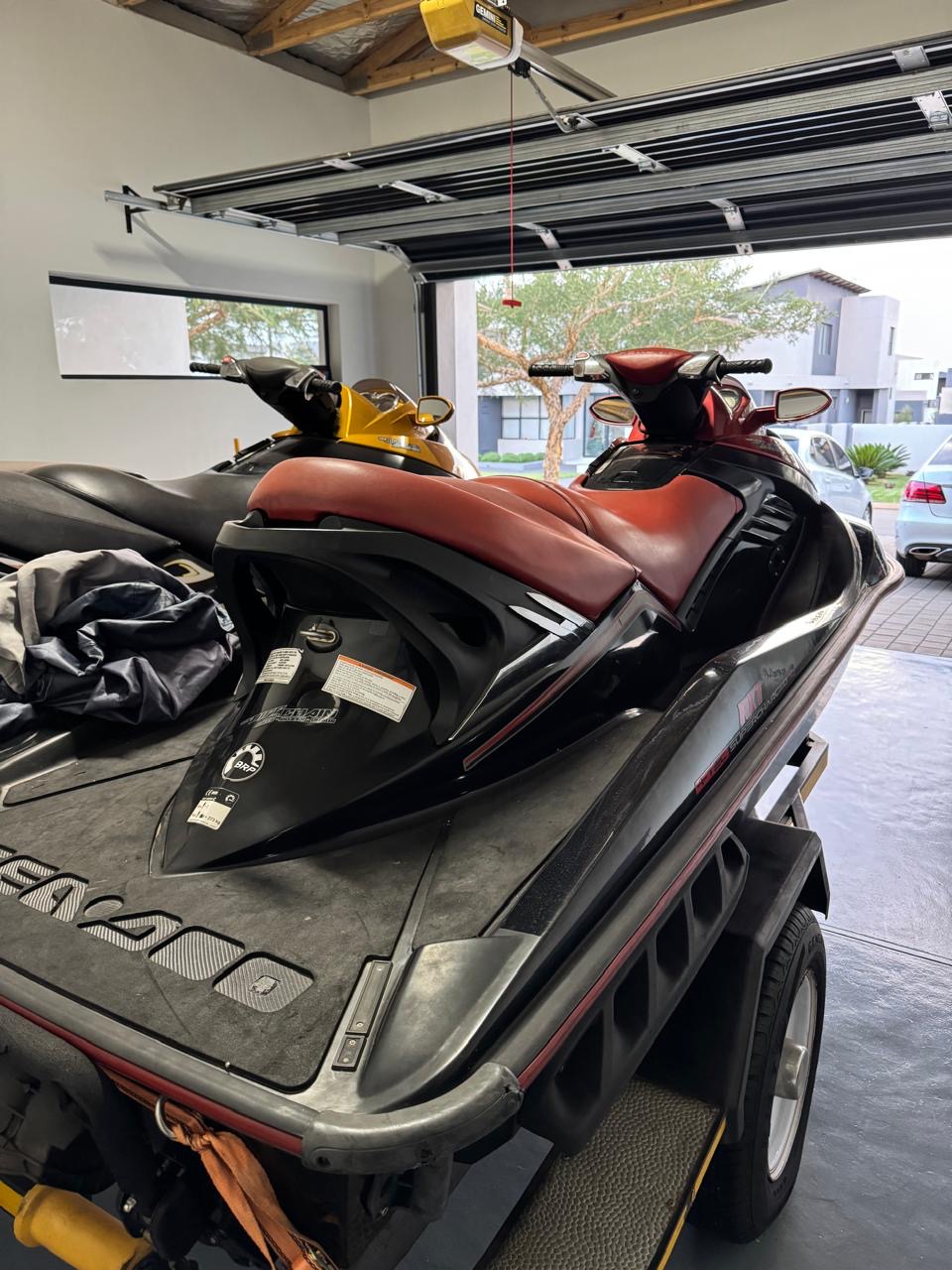 2X Seadoo RXT 215 Supercharged on double trailer