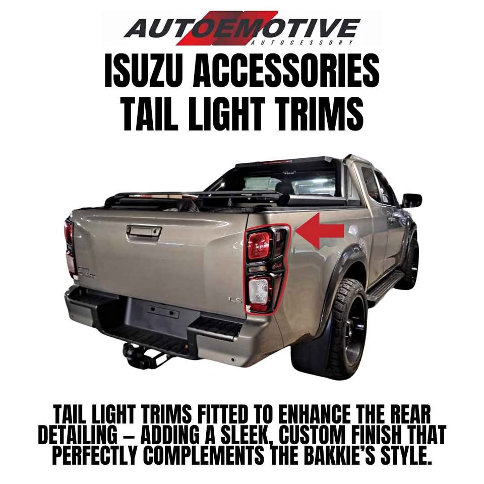 ISUZU ACCESSORIES TAIL TRIM LIGHTS COMPATIBLE - Private Seller ISUZU ACCESSORIES TAIL TRIM LIGHTS COMPATIBLE - Private Seller