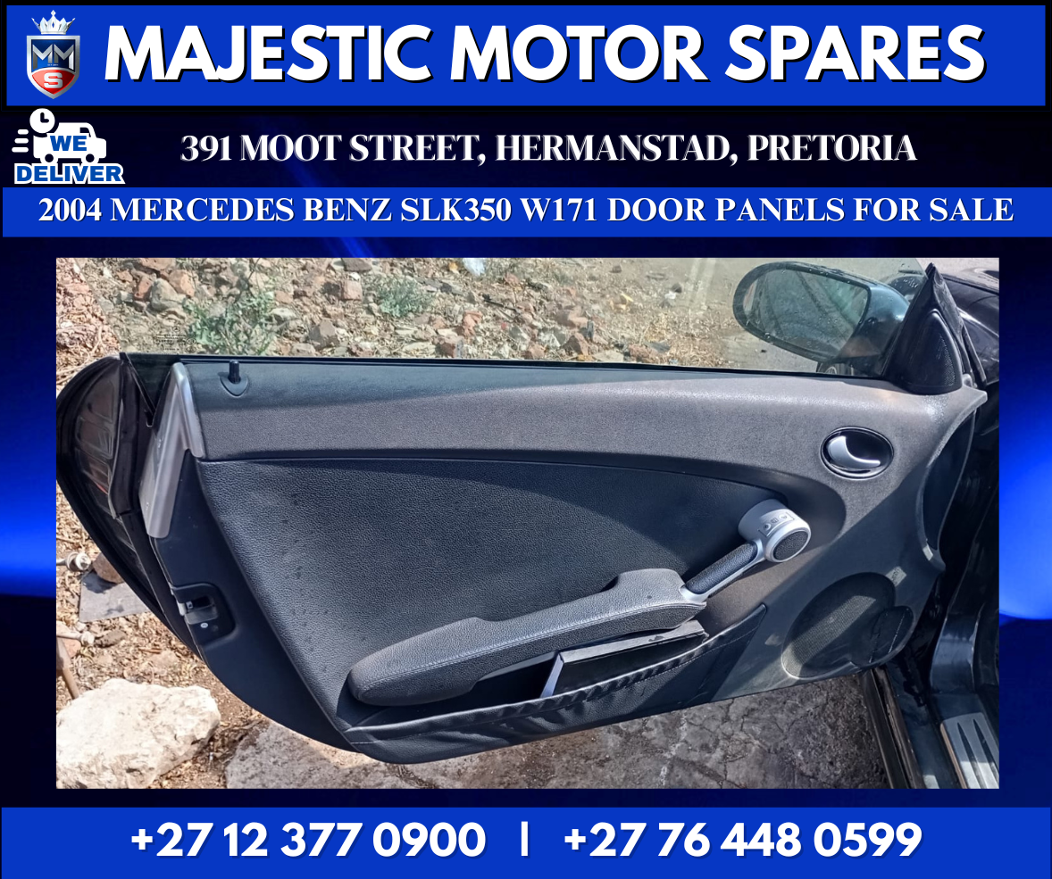 2004 Mercedes-Benz SLK350 W171 Door Panels – Used for Sale - Private Seller 2004 Mercedes-Benz SLK350 W171 Door Panels – Used for Sale - Private Seller
