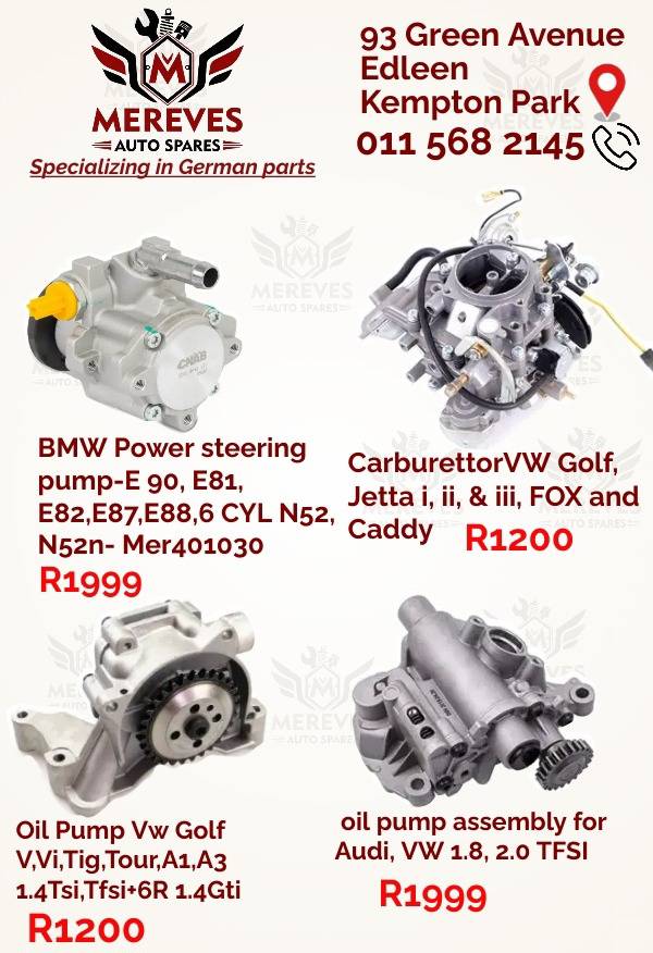 Brand New Spare Parts VW, Audi, BMW n Mercedes Benz - Private Seller Brand New Spare Parts VW, Audi, BMW n Mercedes Benz - Private Seller