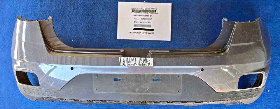 Hyundai Venue 2019 – 2022 Rear Bumper With Spoiler Hyundai Venue 2019 – 2022 Rear Bumper With Spoiler