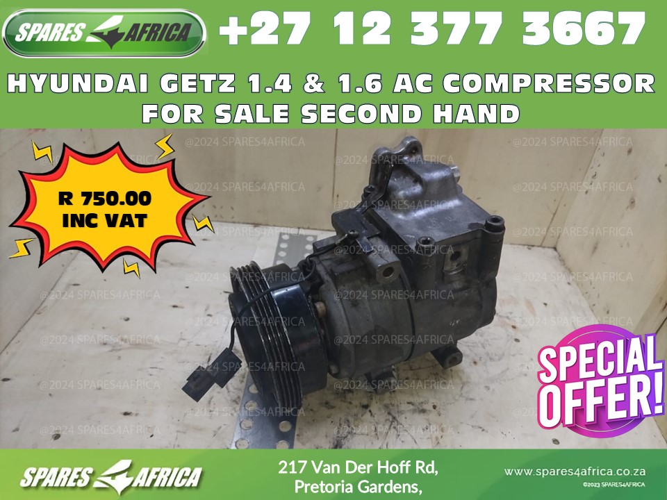 HYUNDAI GETZ AIRCON PUMP FOR SALE - Private Seller HYUNDAI GETZ AIRCON PUMP FOR SALE - Private Seller