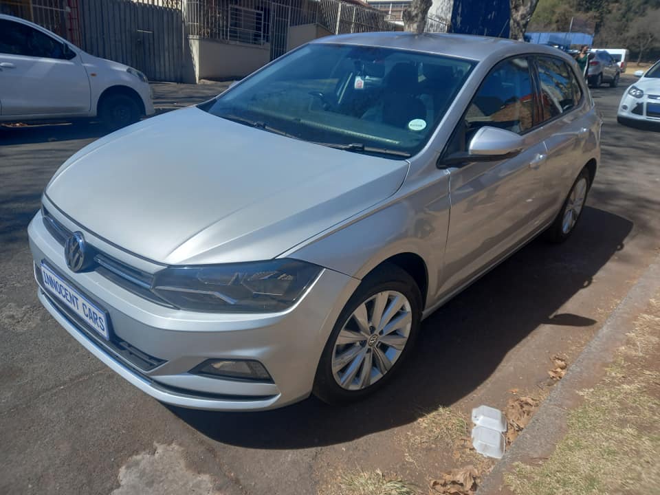 2021 VW POLO 8 H-LINE TSI ENGINE PETROL, AUTOMATIC, SILVER COLOR, MILEAGE 89000KMS
