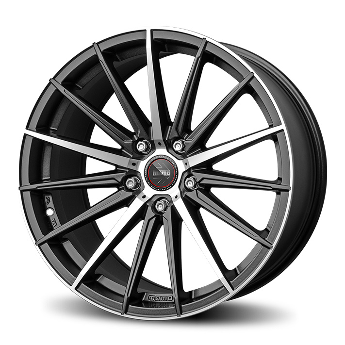 19″ Momo RF-05 5/112 Matt Graphite Alloy Wheels