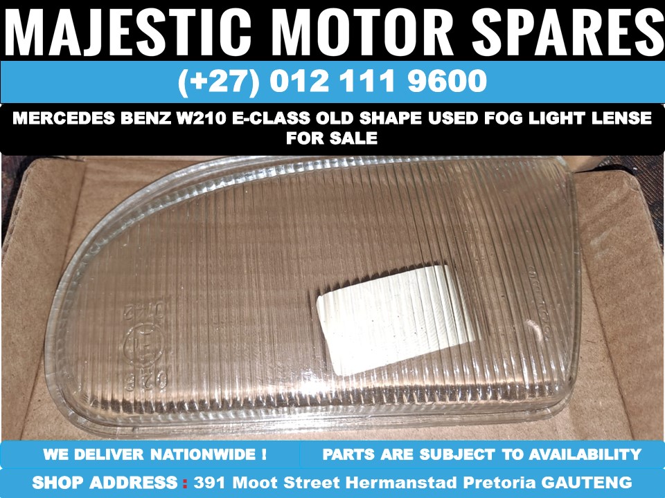 Mercedes Benz W210 E class old shape fog light lens for sale - Private Seller Mercedes Benz W210 E class old shape fog light lens for sale - Private Seller