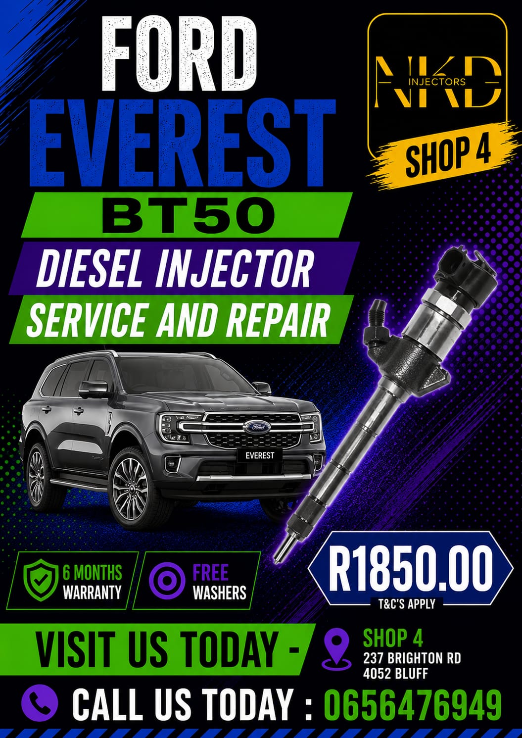 Restore_your_Ford_Everest_BT50_Diesel_Injectors_With_NKD - Private Seller Restore_your_Ford_Everest_BT50_Diesel_Injectors_With_NKD - Private Seller