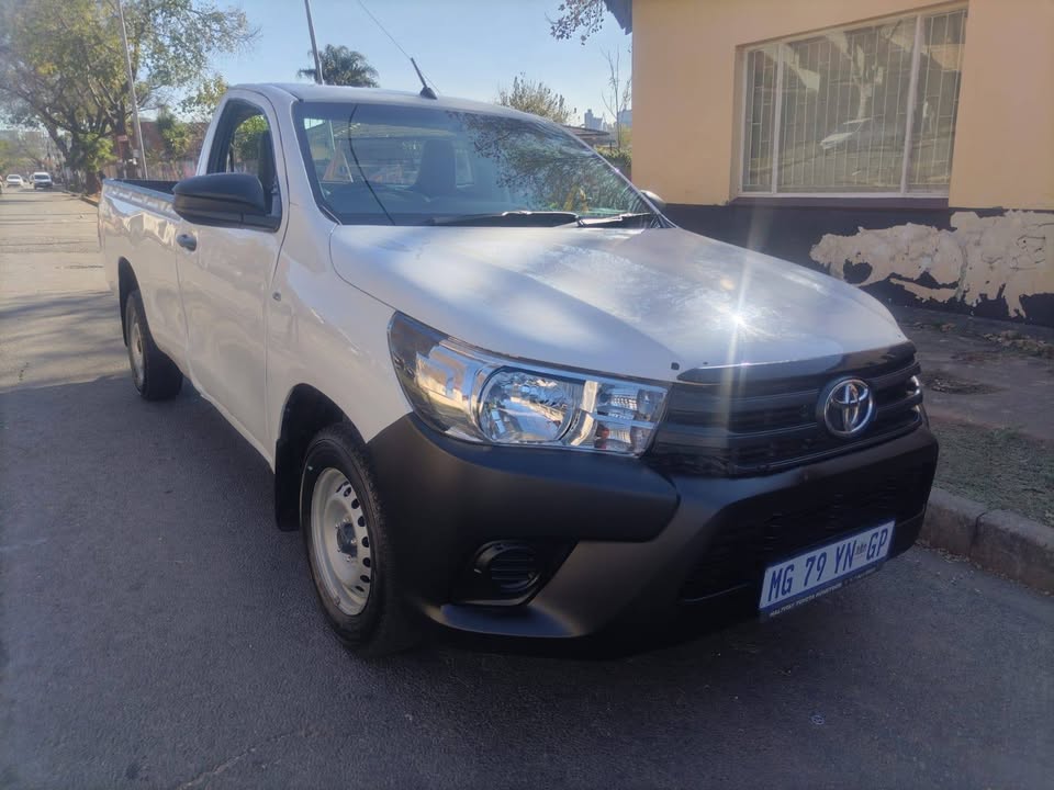 2023 Toyota hilux single cab 2.0 VVTI