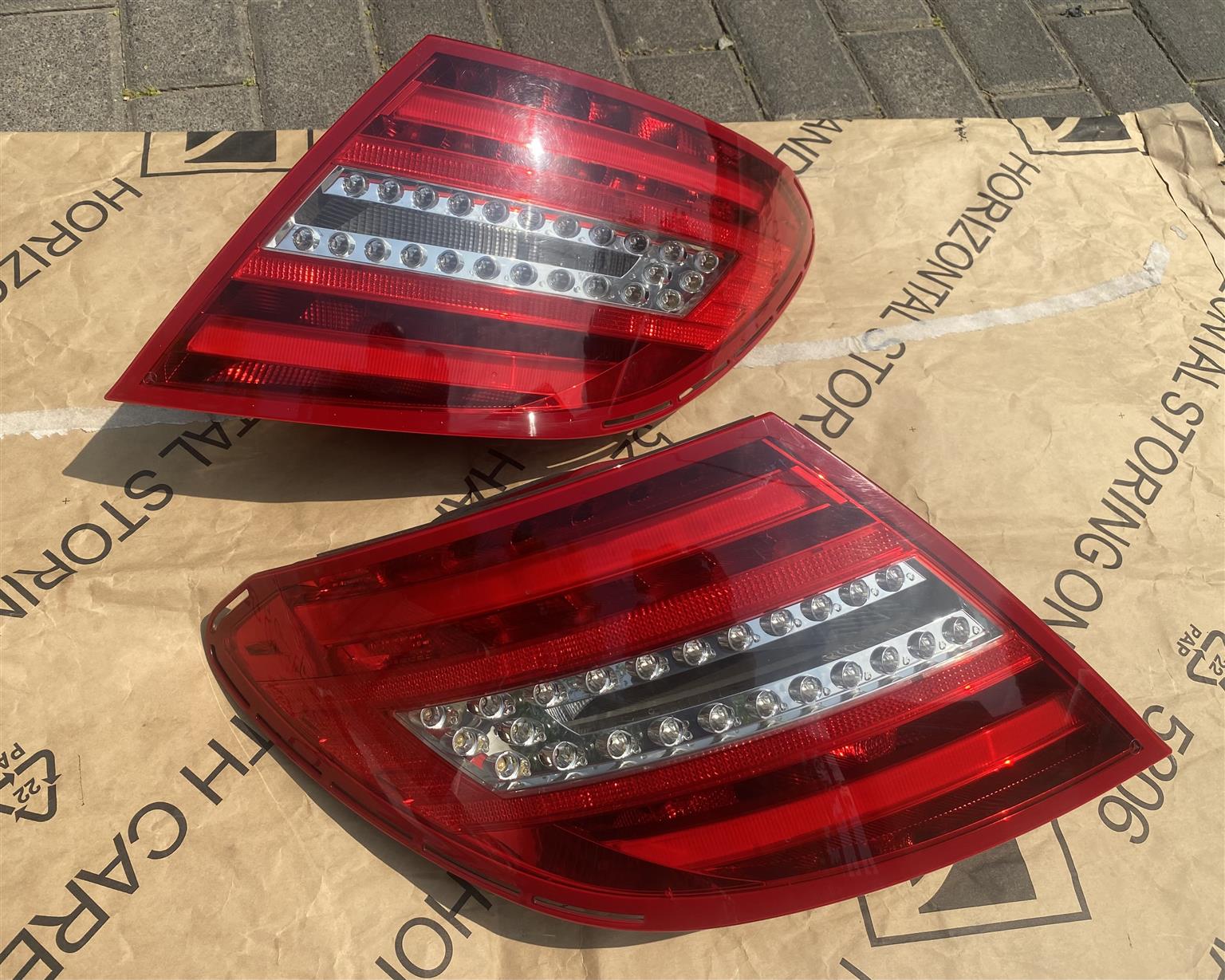 2014 MERCEDES BENZ C-CLASS W204 FACELIFT LED TAIL LIGHTS FOR SALE - Private Seller