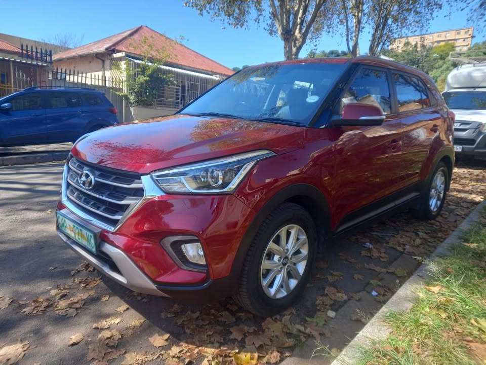 2020 Hyundai Creta 1.6 Diesel, Automatic, Maroon, 70000kms Service book
