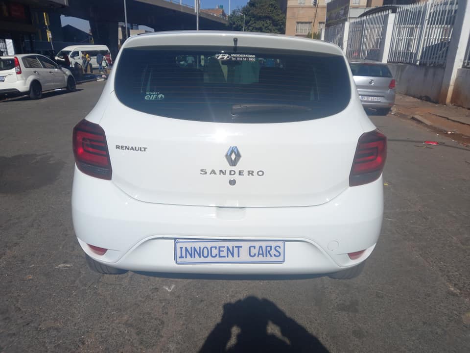 2020 RENUALT SANDERO 1.2 PETROL, MANUAL, WHITE COLOR, MILEAGE 50000KM,