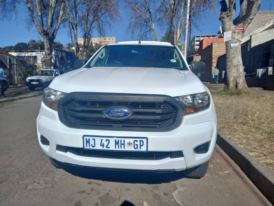 2018 Ford Ranger 2.2 Diesel, Manual 6speed, White, Single Cab, 97000kms, Canopy