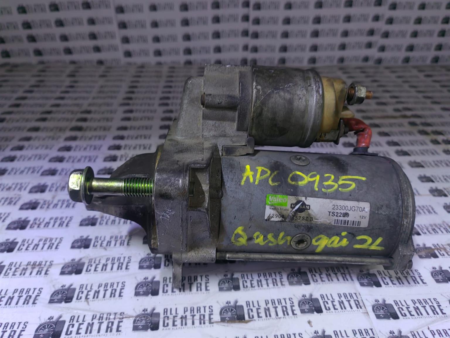 used Nissan Qashqai 2.0 starter for sale
