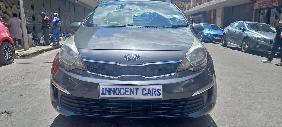 2016 KIA RIO 1.4 SEDAN PETROL, MANUAL TRANSMISSION, GREY COLOUR, MILEAGE 75000KM