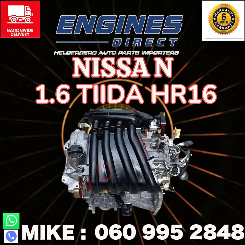 Import Nissan Micra- Tiida- Lavina 1.6 HR16DE Engine. - Private Seller