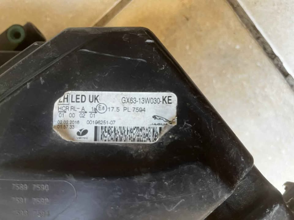 Jaguar F type 2018 model left head light - Private Seller Jaguar F type 2018 model left head light - Private Seller
