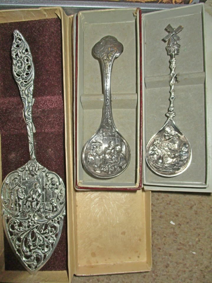 Collection of Old Teaspoons