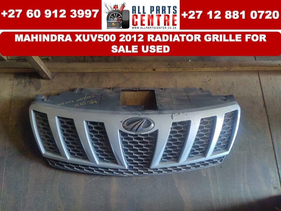 Used Mahindra Xuv500 radiator grille for sale Used Mahindra Xuv500 radiator grille for sale