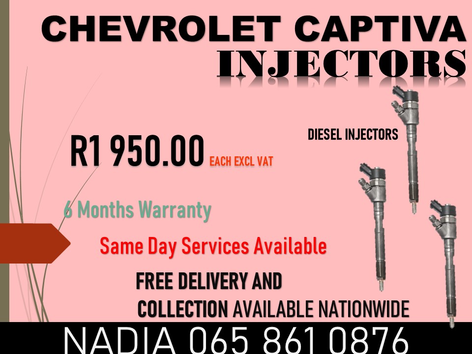 CHEVROLET CAPTIVA DIESEL INJECTORS AVAILABLE - Private Seller CHEVROLET CAPTIVA DIESEL INJECTORS AVAILABLE - Private Seller