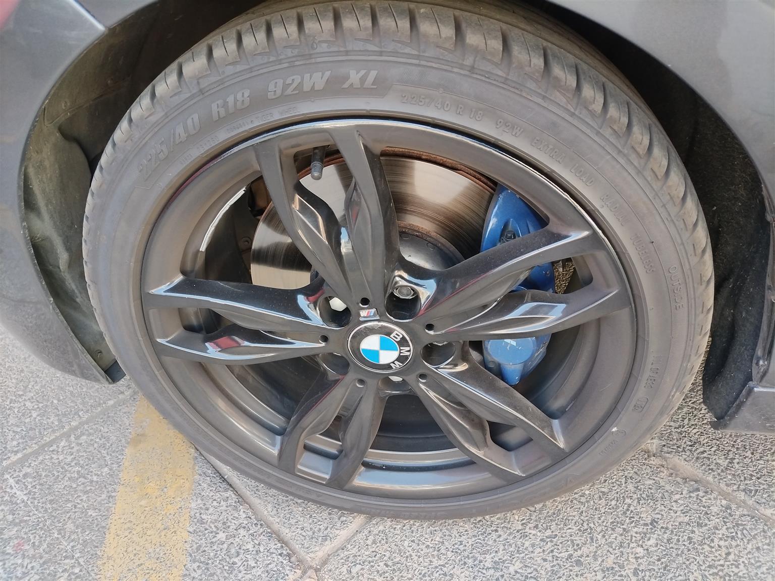 BMW Motor sport M 135i Mag set for sale with tyres - Private Seller BMW Motor sport M 135i Mag set for sale with tyres - Private Seller
