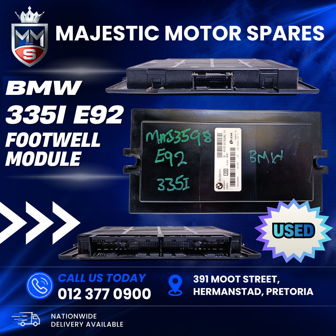 BMW E92 Footwell Module for Sale – Used - Private Seller BMW E92 Footwell Module for Sale – Used - Private Seller