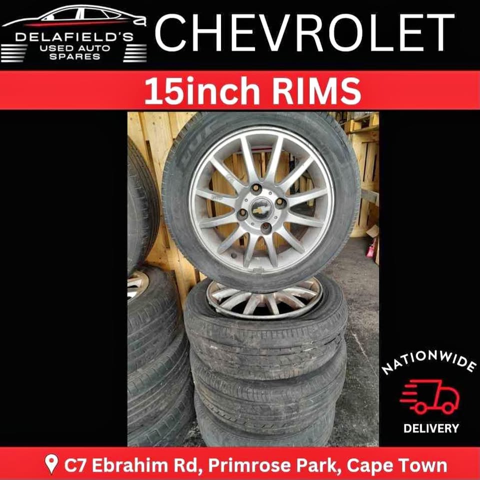 Chevrolet 15inch Rims - Private Seller Chevrolet 15inch Rims - Private Seller