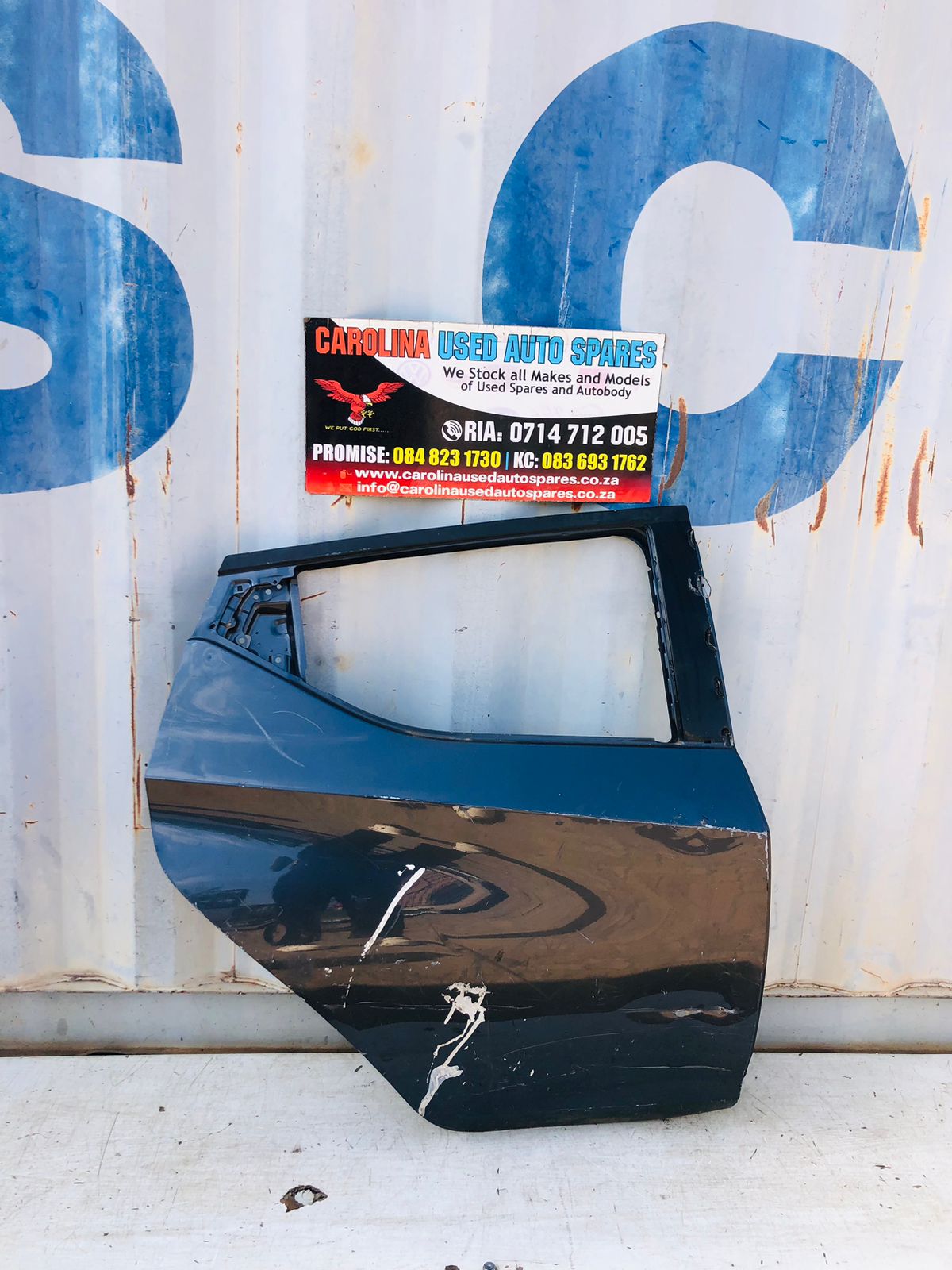 user_5ae28ba様 Used Nissan Micra right rear/back door (2018) for sale in Gauteng