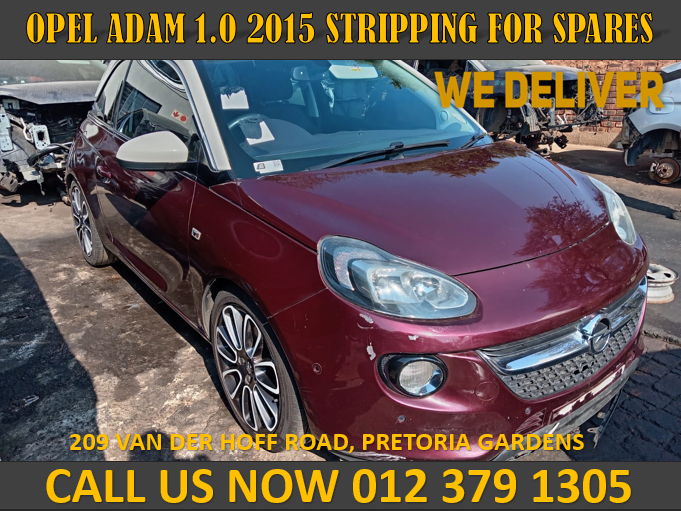 2015 OPEL ADAM 1.0 STRIPPING FOR SPARES - Private Seller 2015 OPEL ADAM 1.0 STRIPPING FOR SPARES - Private Seller