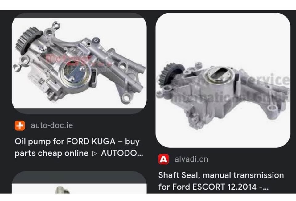 Oil Pump Ford Kuga, Ford Puma, Ford ecosport - Private Seller Oil Pump Ford Kuga, Ford Puma, Ford ecosport - Private Seller