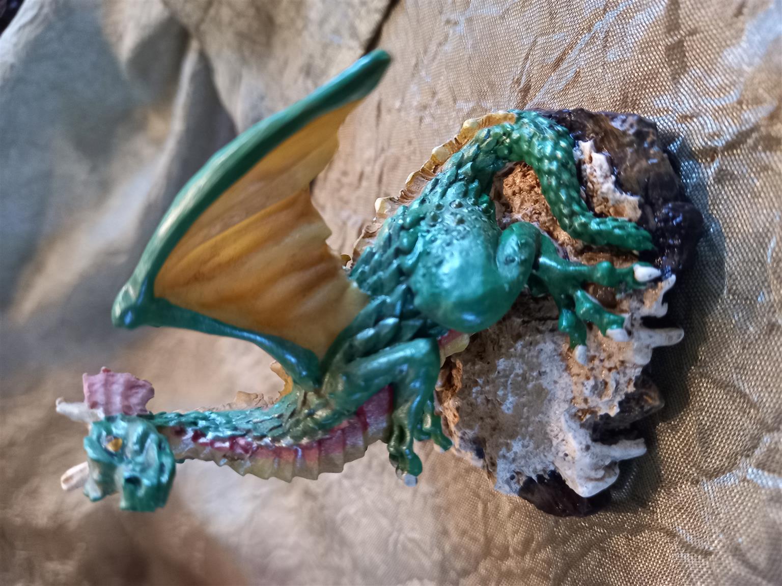Fantasy resin sculpture set of 4