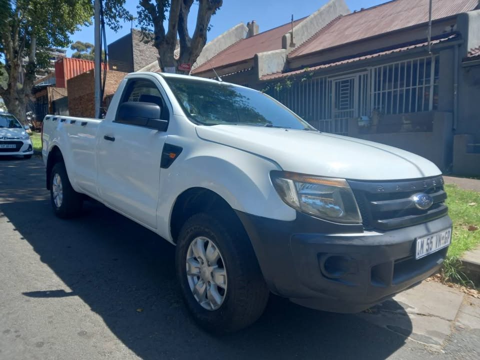 2014 Ford Ranger Single Cab 2.2 Diesel, Manual , White Color, Mileage