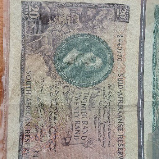 Old paper notes
