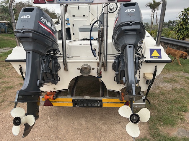 Seacat 465 FC with 2 x Yamaha 40hp Motors - Private Seller