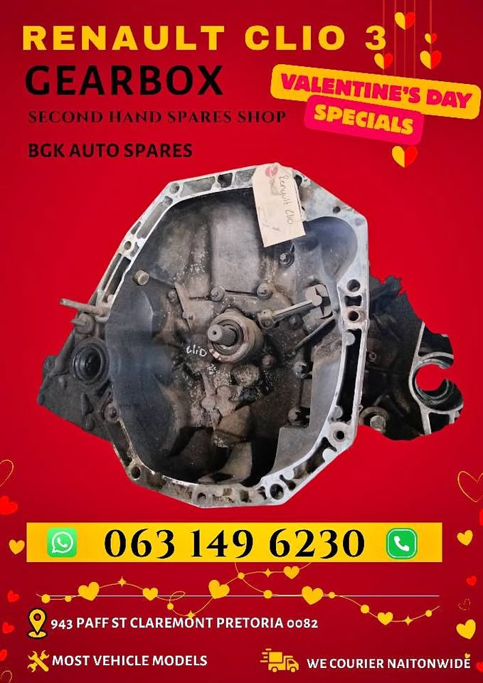 Renault clio 3 gearbox - Private Seller Renault clio 3 gearbox - Private Seller