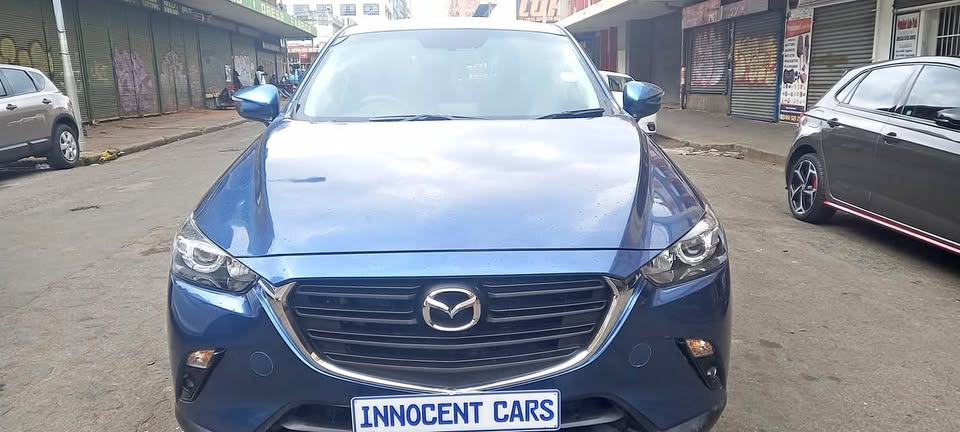USED 2021 MAZDA CX-3, 2.0 SKYACTIVE PETROL, AUTOMATIC, SKY-BLUE COLOUR