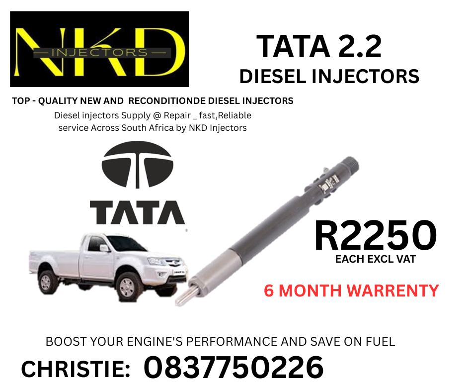 TATA 2.2 DIESEL INJECTORS FOR SALE - Private Seller TATA 2.2 DIESEL INJECTORS FOR SALE - Private Seller