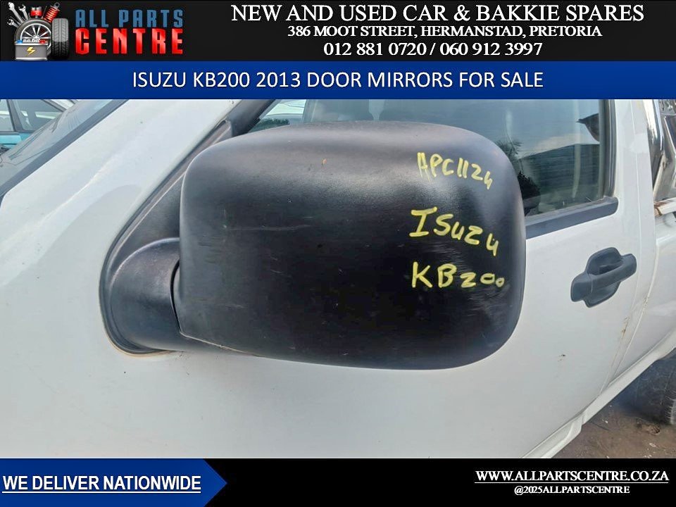 Isuzu KB200 door mirrors for sale - used - Private Seller Isuzu KB200 door mirrors for sale - used - Private Seller
